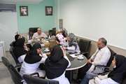جلسه روسای بخش های بالینی بیمارستان کودکان بهرامی در خصوص دستیاران کودکان 