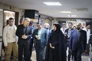 بازدید نوروزی رئیس دانشگاه از بیمارستان سینا در سومین روز آغاز سال ۱۴۰۵ 